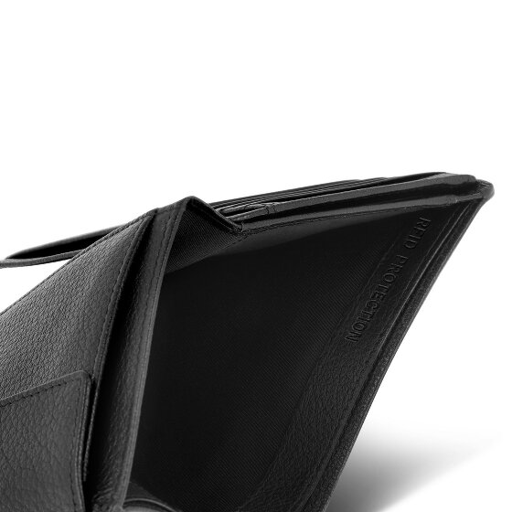Redolz Cartera Leather Essentials HF de piel RFID desplegable de 9,5 cm