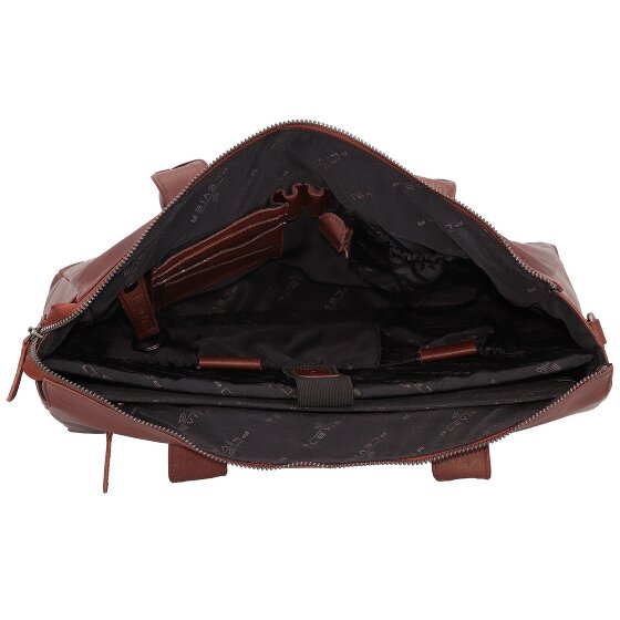 Plevier Rock Beryl Bolsa de hombro Piel 40.5 cm Compartimento para el portátil