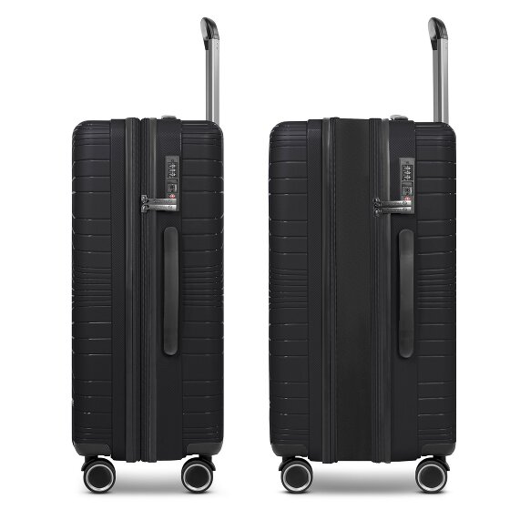 Franky Dallas 3.0 Trolley de 4 ruedas M 65 cm con plegado extensible