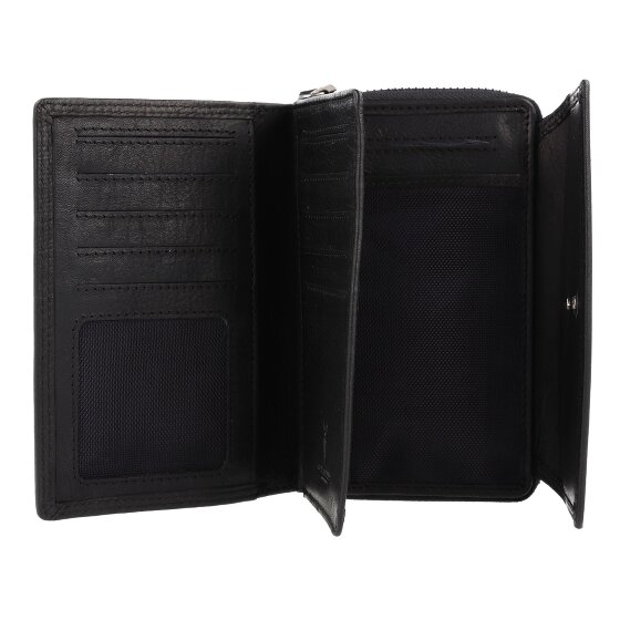 Jack Kinsky Montreal Cartera Protección RFID Piel 13.5 cm