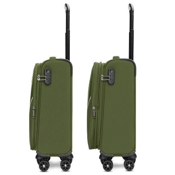 Stratic taska Trolley de cabina de 4 ruedas S 55 cm con pliegue extensible