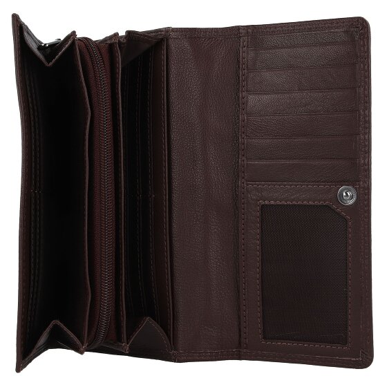 mano Billetera de cuero Donna Giulia 19,5 cm