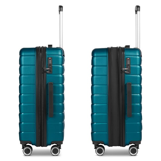 Bench Paris 4 ruedas Juego de maletas 3 piezas con pliegue de expansión