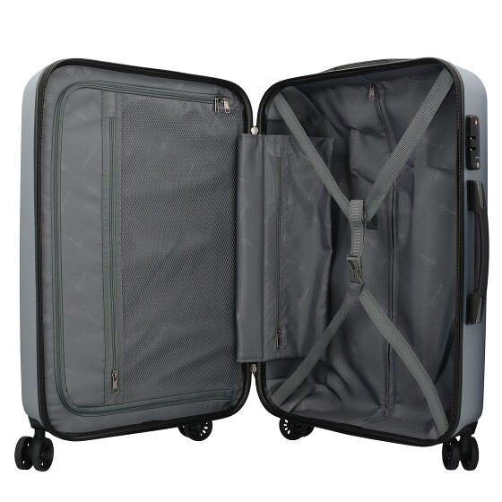 bugatti Lima 2.0 Trolley de 4 ruedas 75 cm con ruedas dobles