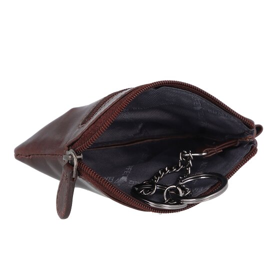 Braun Büffel Estuche para llaves Arezzo de cuero 11 cm