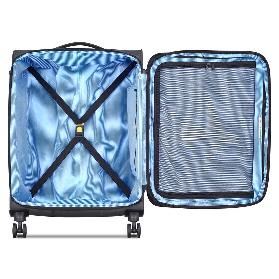 Delsey Paris x United Colors of Benetton BE Trolley de 4 ruedas 65 cm con pliegue de expansión