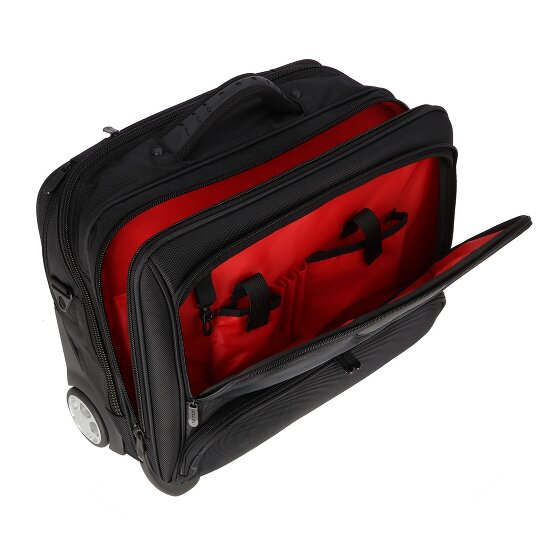 Dermata 2 ruedas Carrito de negocios 41 cm Compartimento para el portátil