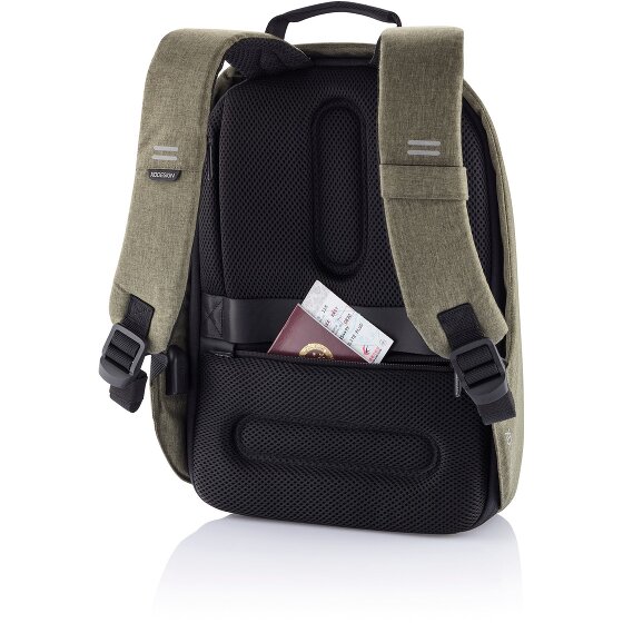 XD Design Mochila pequeña Bobby Hero con compartimento RFID para portátil de 38 cm