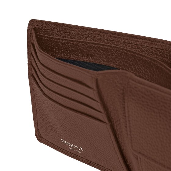 Redolz Cartera Essentials QF de cuero RFID 11,5 cm