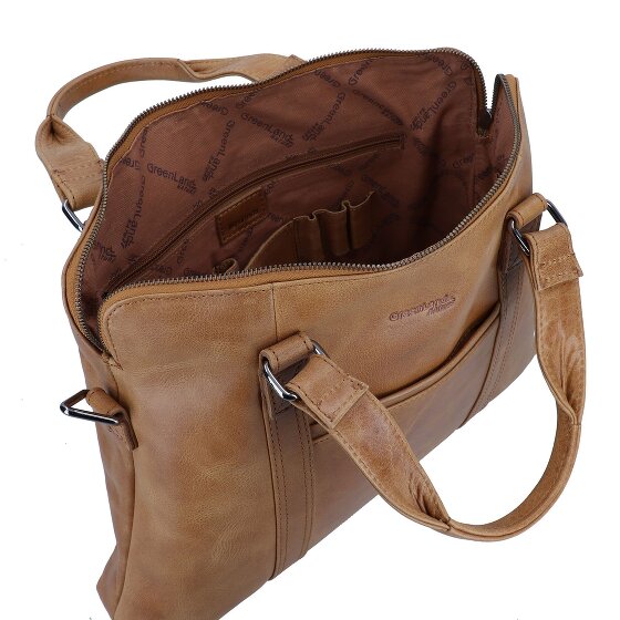 Greenland Nature Maletín ligero Piel 38 cm Compartimento para portátil