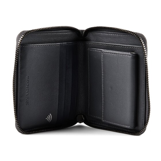 Mandarina Duck Downtown Cartera Bloqueo RFID Piel natural 10 cm