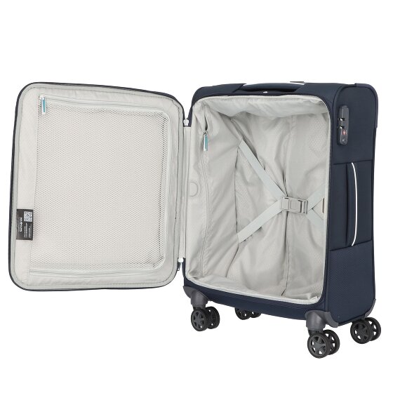 Samsonite Carro de cabina de 4 ruedas Popsoda 55 cm