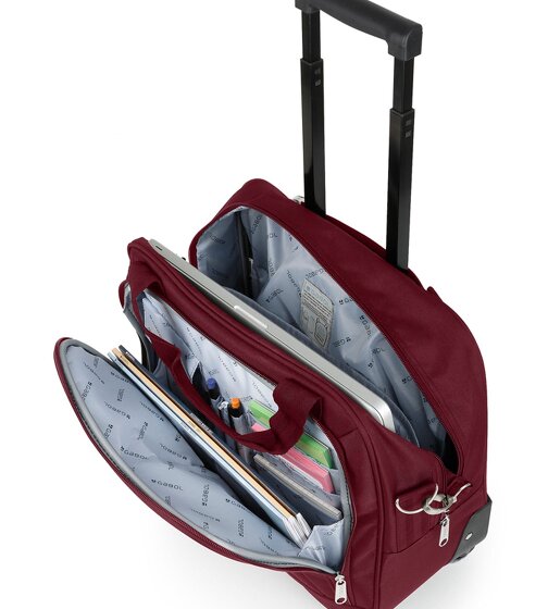 Gabol Trolley Week Eco de 2 ruedas con compartimento para portátil de 40 cm
