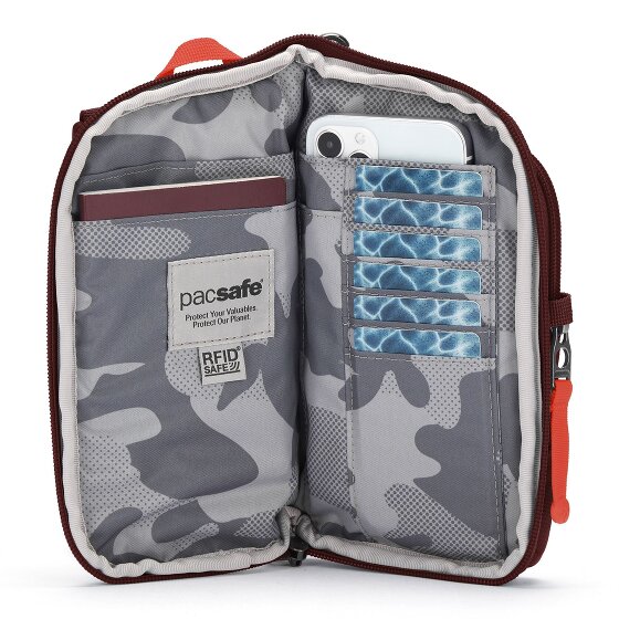 Pacsafe GO antirrobo Tech Mini Bag bandolera RFID 12 cm