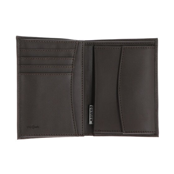 oxmox Leather Cartera Bloqueo RFID Piel natural 10 cm