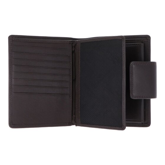 Golden Head Polo Billetera de cuero RFID 11 cm