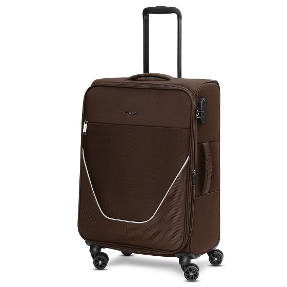 Stratic taska Trolley de 4 ruedas M 65 cm con pliegue extensible
