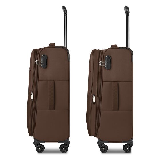 Stratic taska 4 ruedas Trolley M 65 cm Con asa expansible