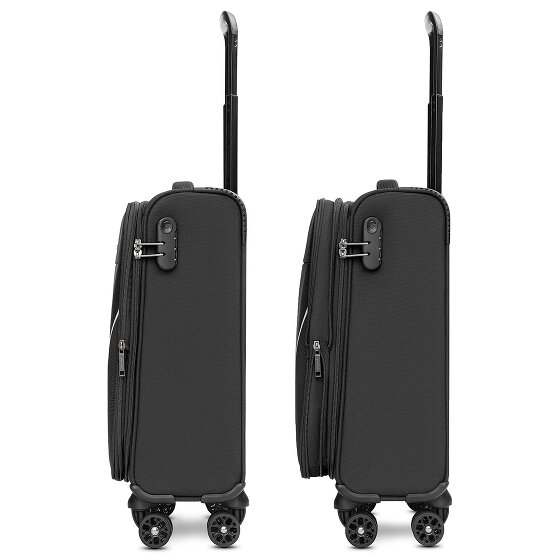 Stratic taska Trolley de cabina de 4 ruedas S 55 cm con pliegue extensible