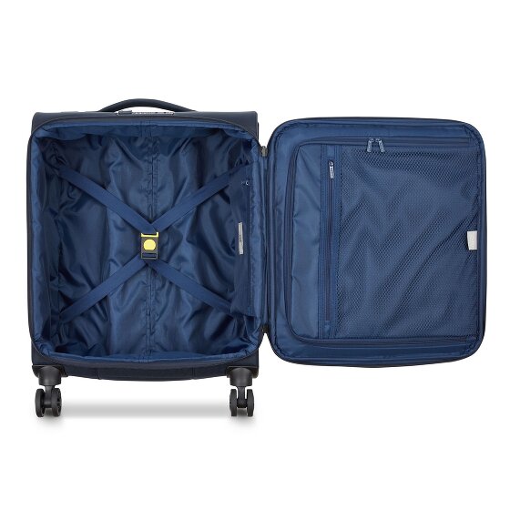 Delsey Paris Brochant 3 4 ruedas Carro de la cabina 55 cm