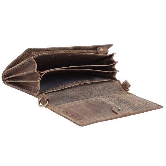 Greenburry Vintage Bolso de mano Protección RFID Piel 20 cm