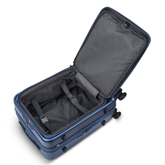 Roncato Trolley de cabina Florence de 4 ruedas y 55 cm con compartimento plegable para portátil