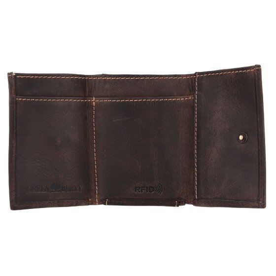 Greenburry Tornado Cartera Protección RFID Piel 9.5 cm