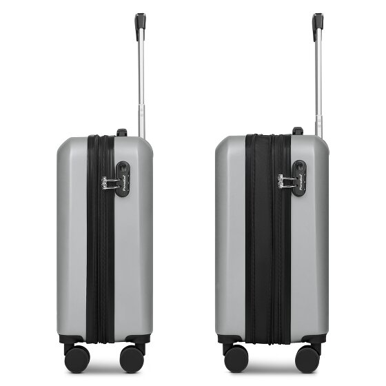 Check.In Paradise 2.0 4 ruedas Carro de la cabina S 55 cm con pliegue de expansión