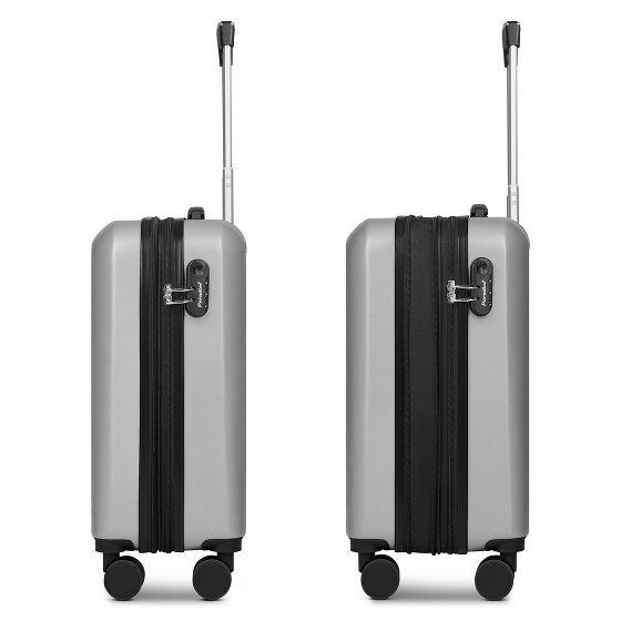 Check.In Paradise 2.0 4 ruedas Carro de la cabina S 55 cm con pliegue de expansión