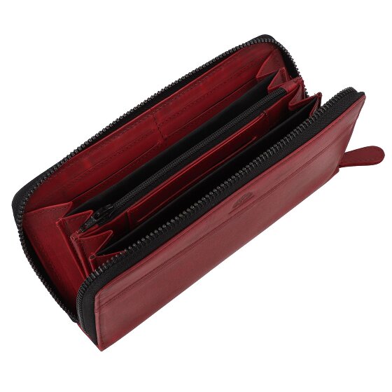 Greenburry Destressed Cartera Protección RFID Piel 19 cm