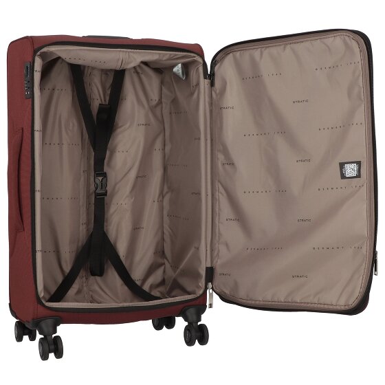 Stratic Trolley de 4 ruedas Bendigo Light Plus Compartimento para portátil de 72 cm