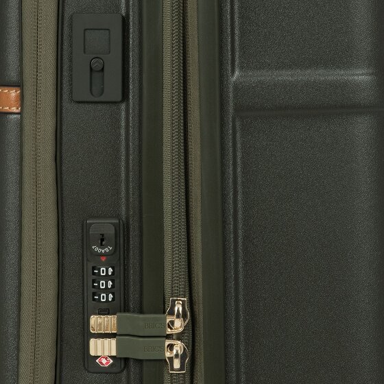 Bric's Bellagio 4 ruedas Carro de la cabina 55 cm con pliegue de expansión