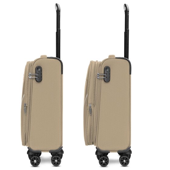 Stratic taska Trolley de cabina de 4 ruedas S 55 cm con pliegue extensible