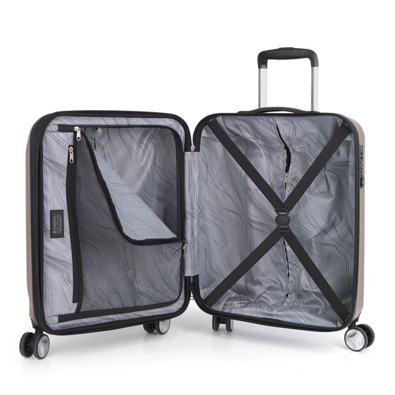 Gabol Ocean 4 ruedas Carro de la cabina 55 cm con pliegue de expansión