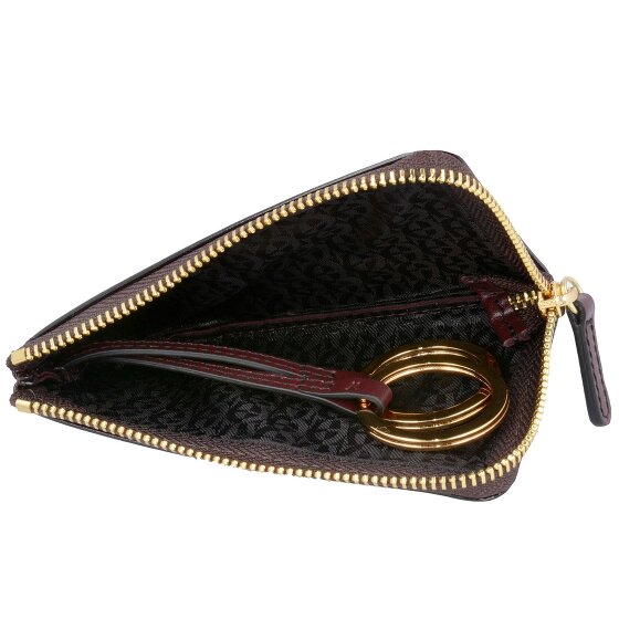 AIGNER Estuche para llaves Daily Basic de cuero 12 cm