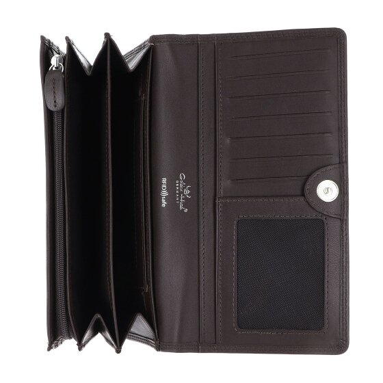 Golden Head Polo Cartera Bloqueo RFID Piel natural 19 cm