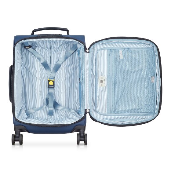 Delsey Paris Turenne Soft 4 ruedas Carro de la cabina 55 cm con pliegue de expansión