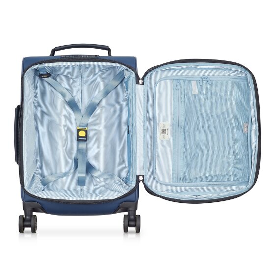Delsey Paris Turenne Soft 4 ruedas Carro de la cabina 55 cm con pliegue de expansión