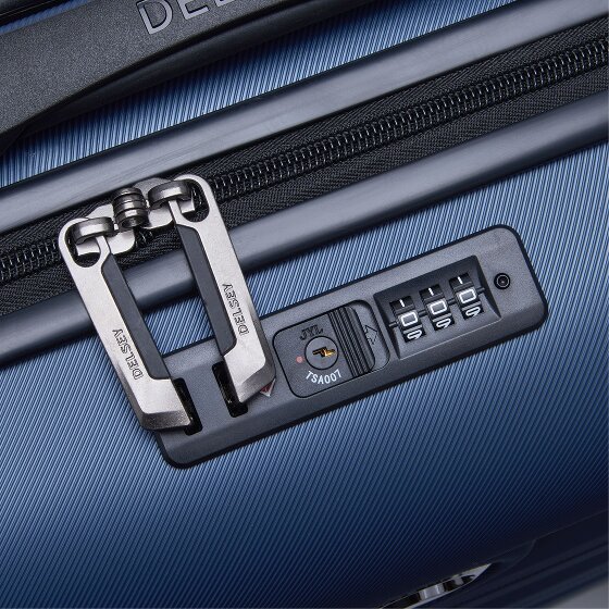 Delsey Paris Air Armour 4 Roll Cabin Trolley Slim Line 55 cm