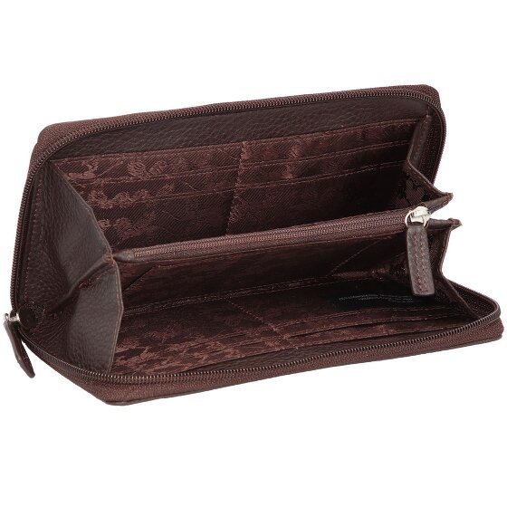 mano Billetera de cuero Don Tommas 18 cm