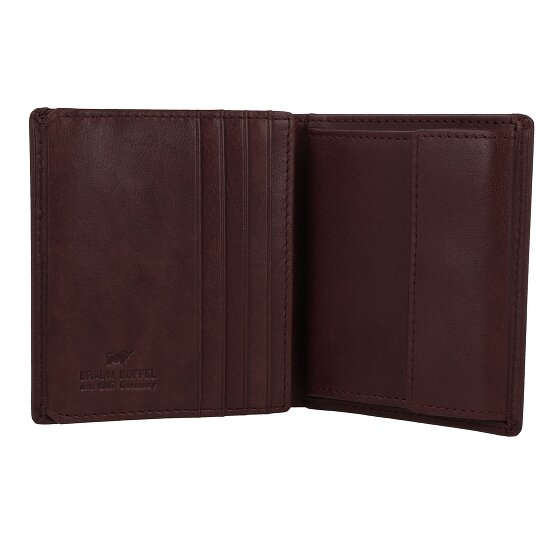 Braun Büffel Arezzo Cartera Protección RFID Piel 9.5 cm