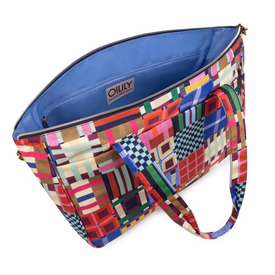 Oilily Tartan Tape Wynda Bolsa de compras 31 cm