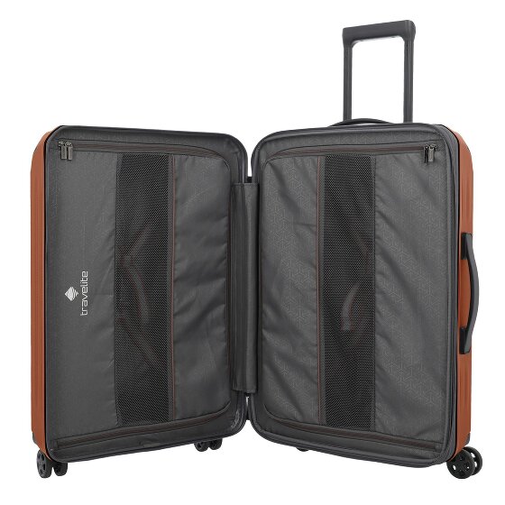 Travelite Dynamiic 4 ruedas Carrito 66 cm con pliegue de expansión