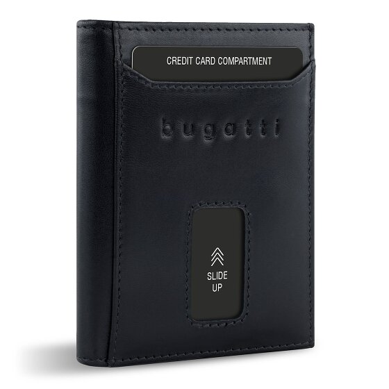 bugatti Secure Slim Cartera Protección RFID Piel 8 cm