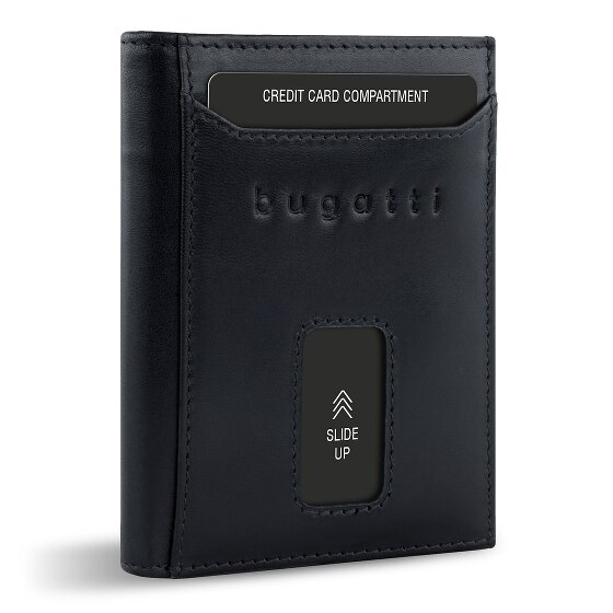 bugatti Secure Slim Cartera Protección RFID Piel 8 cm