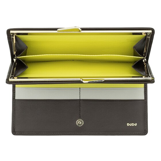 DuDu Cartera Protección RFID Piel 19.5 cm