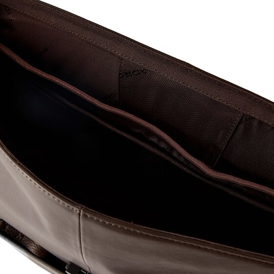 Piquadro Maletín Piel 42 cm Compartimento para el portátil