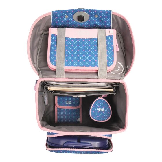School-Mood Champion Maxx Pro Mila Juego de mochilas escolares 7 piezas
