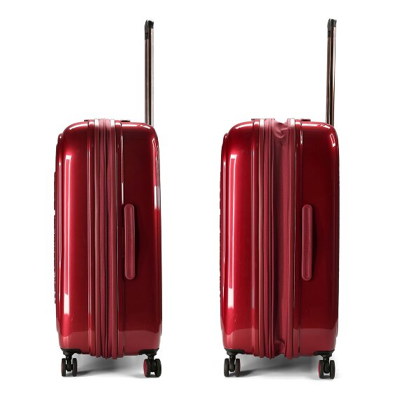 Mandarina Duck Logoduck + Metal 4 ruedas Trolley L 75 cm Con fuelle expandible