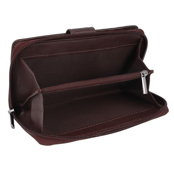 mano Billetera de cuero Donna Giulia 10,5 cm